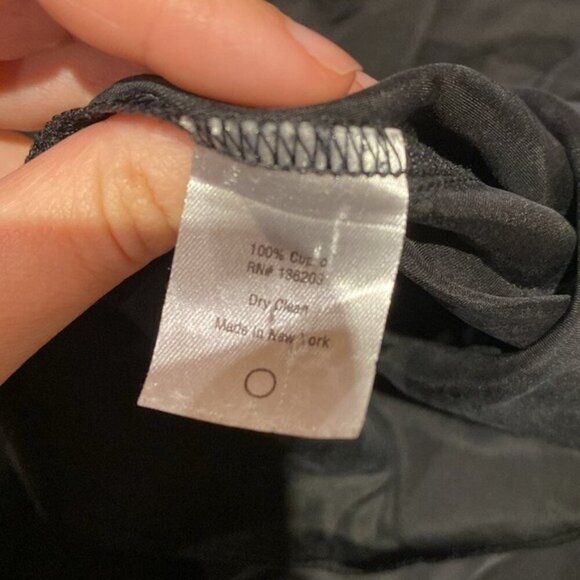 HATCH / Gabrielle Top toe sleeve dolman one size black vneck blouse top - Picture 7 of 7